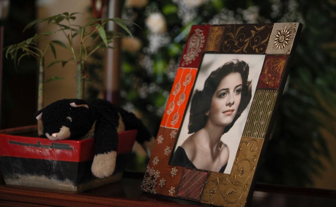 Retrato de la poeta Claribel Alegria cuando era joven. Foto: AP /Alfredo Zuniga