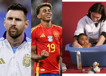 Messi ‘bañó’ a Lamine Yamal cuando era bebé, las fotos están arrasando en redes