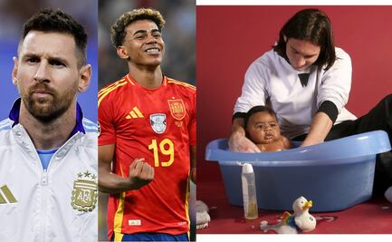 Messi ‘bañó’ a Lamine Yamal cuando era bebé, las fotos están arrasando en redes