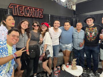 VIDEO: Paty Cantú se disfraza para pedir abrazos por una sorpresa en el Tecate Emblema 2024