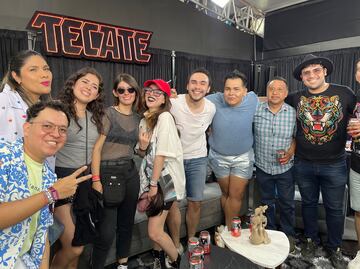 VIDEO: Paty Cantú se disfraza para pedir abrazos por una sorpresa en el Tecate Emblema 2024