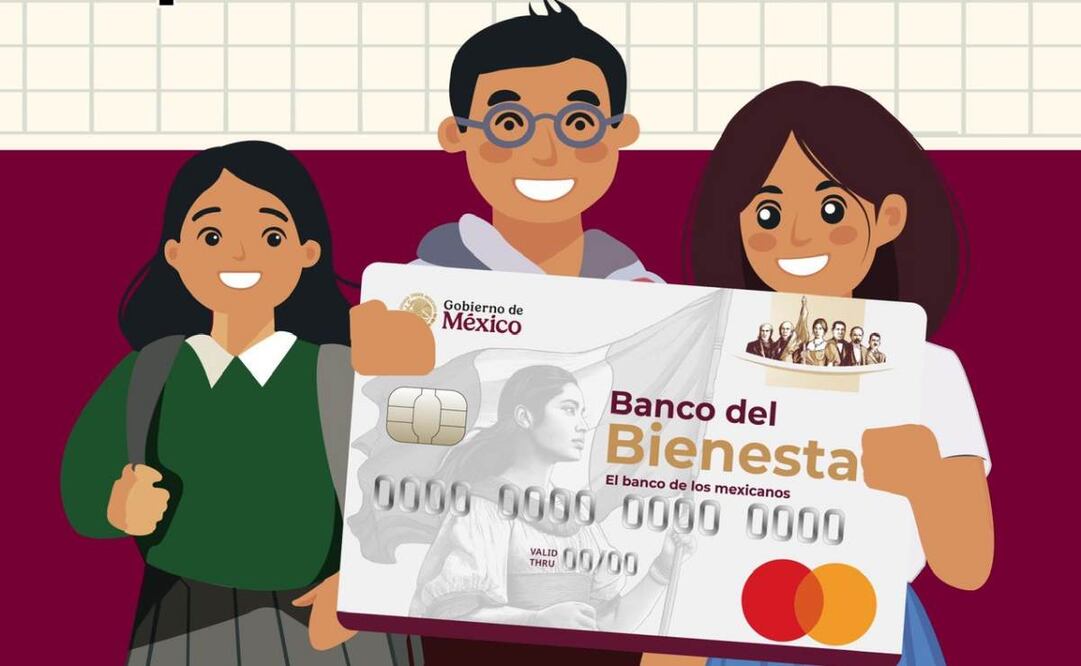 Tarjeta del Banco del Bienestar para beca Rita Cetina / Foto:@BecasBenito