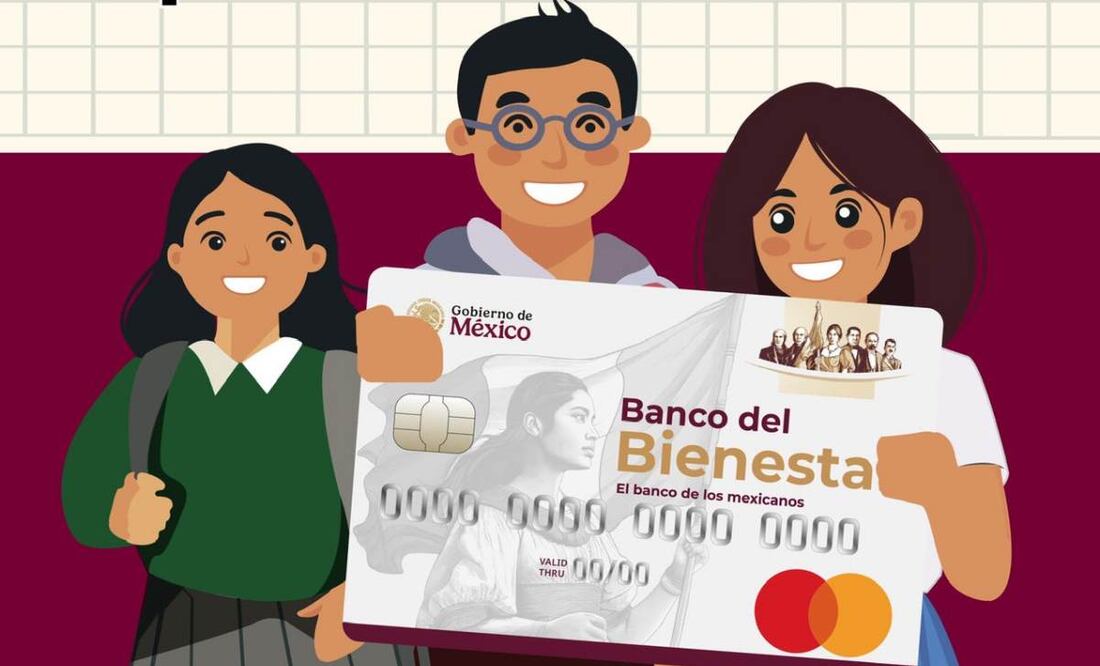 Tarjeta del Banco del Bienestar para beca Rita Cetina / Foto:@BecasBenito