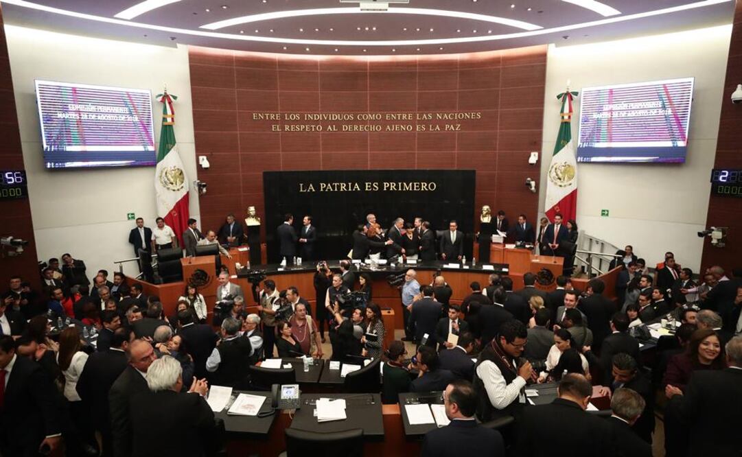 Senadores, en la imagen