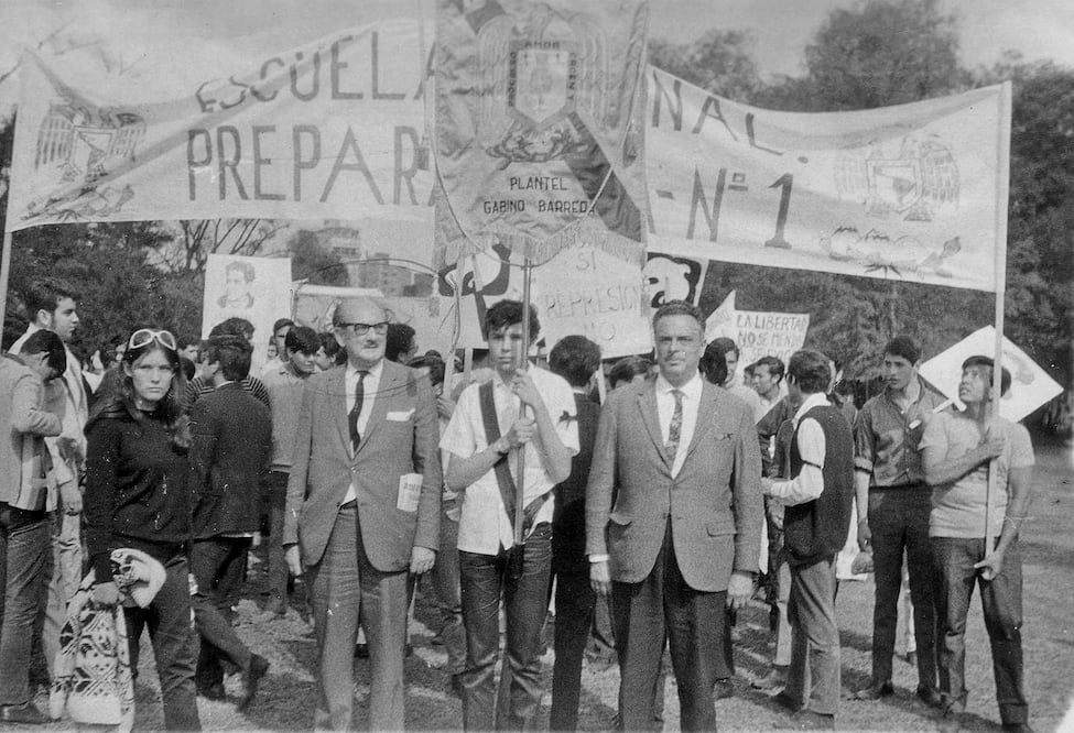La adolescente que formó parte del Movimiento Estudiantil de 1968