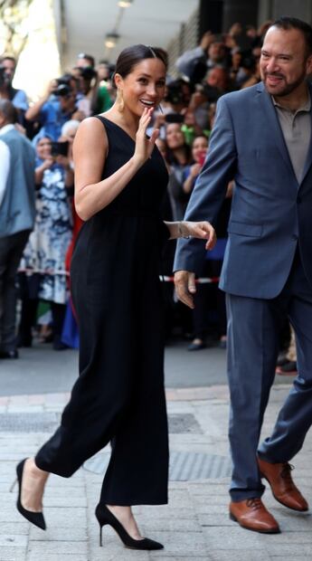 Los estilismos de Meghan Markle en su gira por Sudáfrica