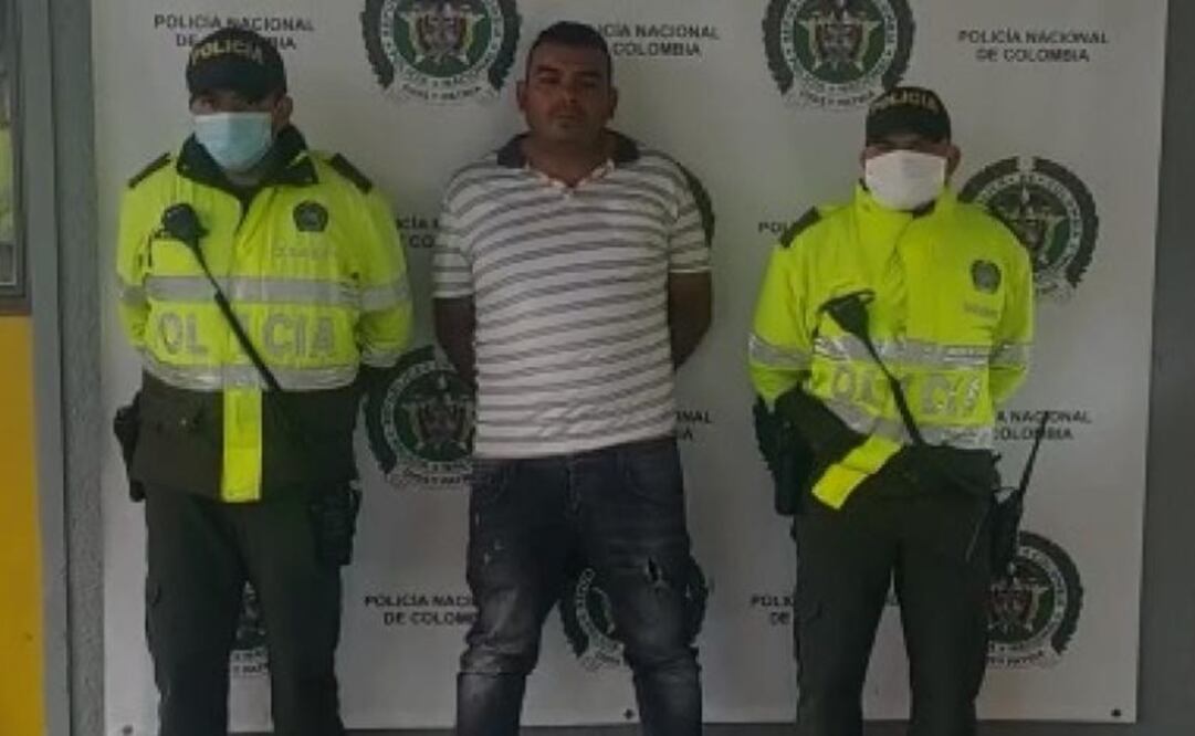 El señalado de abuso sexual fue dejado a disposición de las autoridades competentes. Foto: Policía de Bogotá