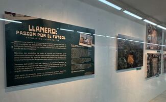 Metro Candelaria exhibe exposición “Llanero: Pasión por el Futbol”; imágenes pertenecen al fotoperiodista Daniel Aguilar 