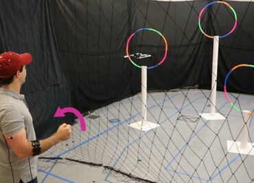 Diseñan dron que puede controlarse con gestos