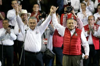 Serrano rinde protesta como candidato de PRI-PVEM en Chihuahua