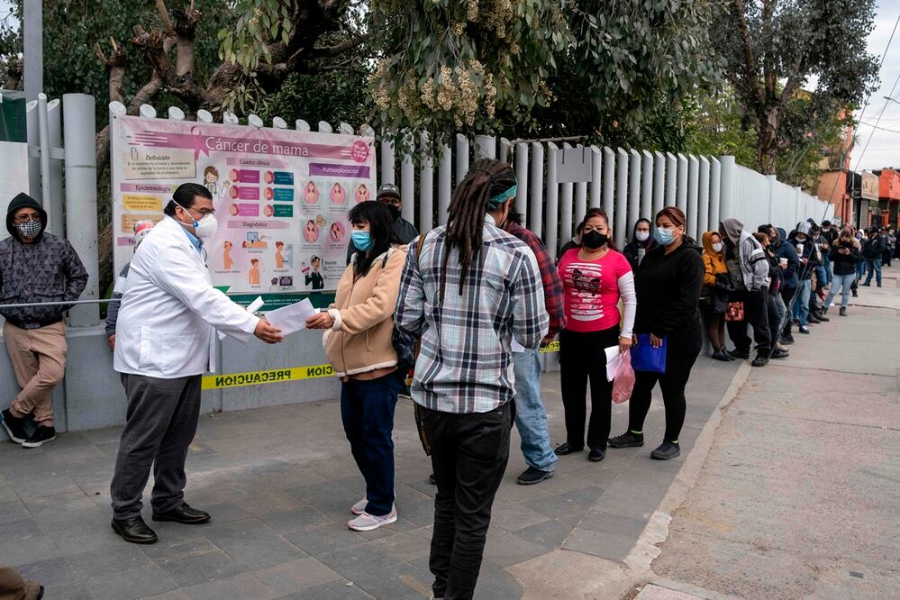 Clínica #27 del IMSS Tijuana. Foto: AFP