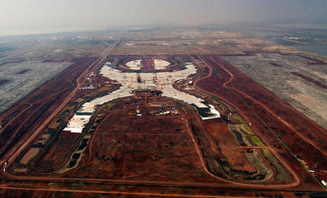 The Texcoco Aiport - Photo: Pedro Pardo/AFP