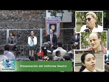 Uniforme neutro: niños y niñas elegirán falda o pantalón