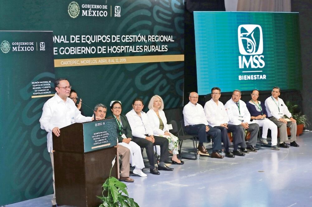En Oaxtepec se llevó a cabo la Reunión Nacional de Equipos de Gestión Regional y Cuerpos de Gobierno de Hospitales Rurales, en la que se informó de la intención de firmar un convenio con el recién anunciado instituto del bienestar. Foto: ESPECIAL