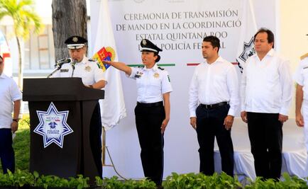 Designan a mujer al mando de Policía Federal Q. Roo