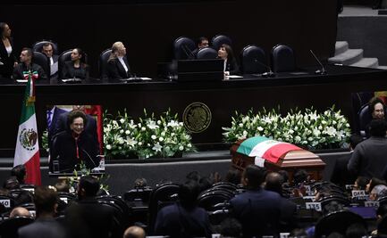 FOTOS: Realizan homenaje a Ifigenia Martínez en San Lázaro