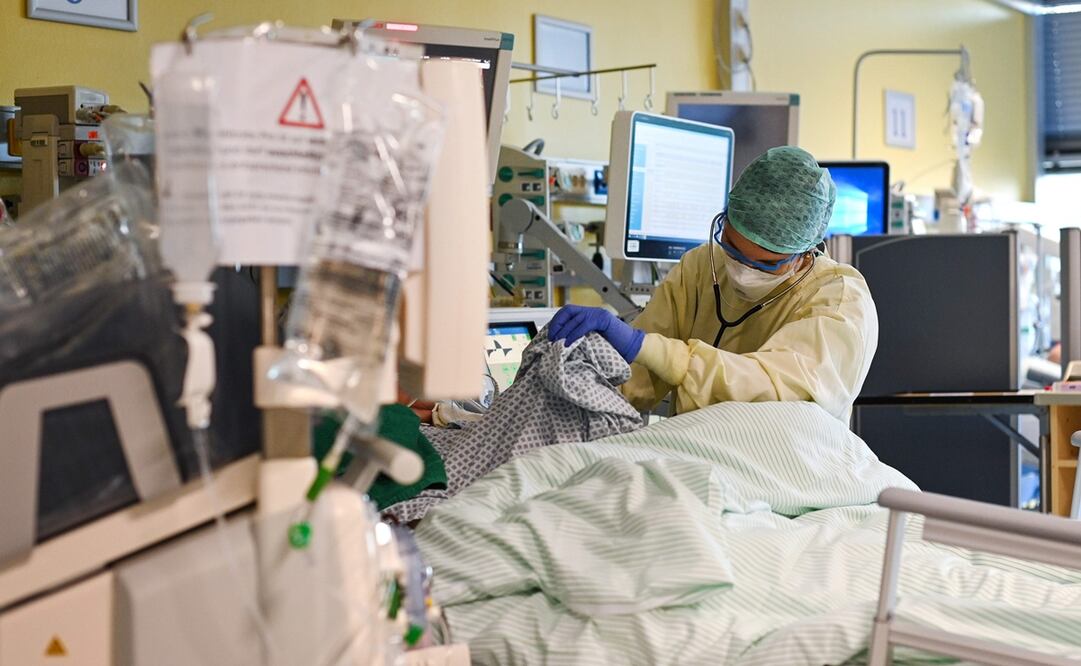 Imagen ilustrativa de pandemia de Covid-19. Foto: AFP