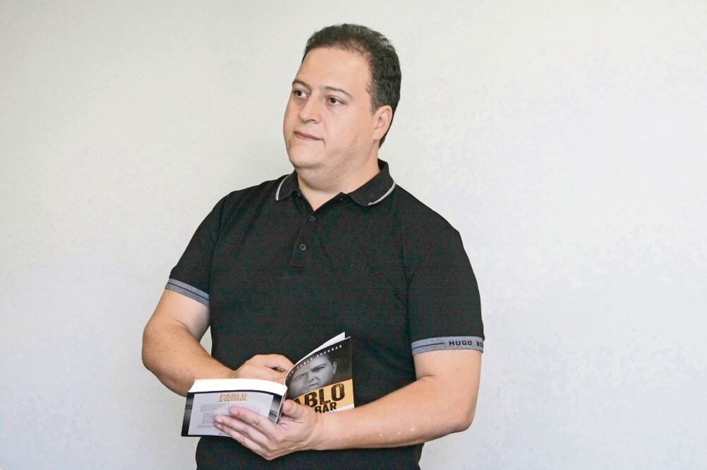 Juan Pablo Escobar, hijo del narcotraficante colombiano Pablo Escobar (CARLOS MEJÍA. EL UNIVERSAL)