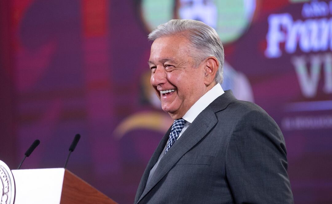 El presidente Andrés Manuel López Obrador ofrece su conferencia matutina el 22 de marzo pasado. Archivo