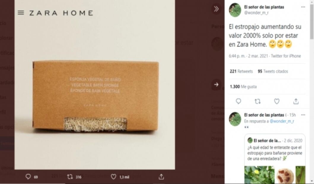 Famosa tienda vende un zacate en 300 pesos y esto genera polémica en redes sociales