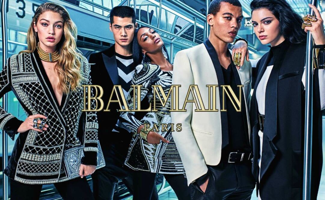 Hoy la colección Balmain x H&M hará su debut global de pasarela en Nueva York 