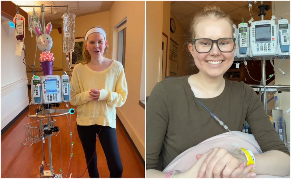 La influencer y activista compartía en TikToksu proceso de lucha contra el cáncer de piel, mostrando sus rutinas y recaídas. Foto: Captura de pantalla @kiersten.dyke