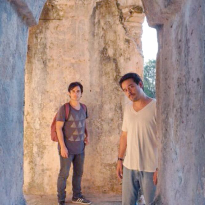 Juan Núñez (Gael) y Benjamín Wilson (Leonardo). Foto: CORTESÍA