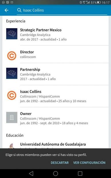 Cambridge Analytica opera con socios tapatíos en México