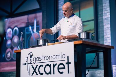 Prepara el risotto de Enrico Derflingher, chef de la Casa Real Inglesa