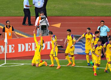 Video. Así fue el primer gol de América ante Pumas