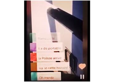 Francesa transmite su suicidio en Periscope