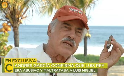 "Luisito Rey era abusivo", recuerda Andrés García