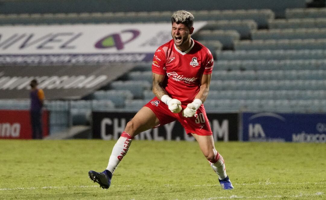 El portero de Cimarrones de Sonora celebrando un gol - FOTO: Imago7