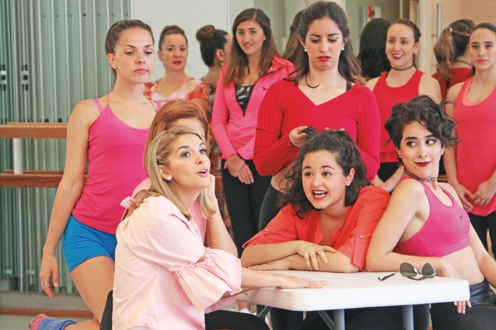 Sol Madrigal se quedó con el personaje de Sandy. (FOTOS: MEJOR TEATRO)