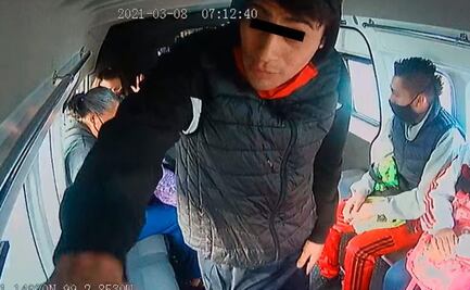 Cae joven que asaltaba combis con pistola y picahielo en Neza y Ecatepec