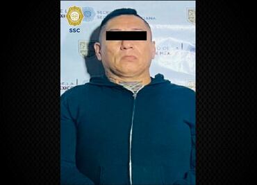 Detienen a "El Perro", sicario del Cártel del Centro, en operativo en la alcaldía Gustavo A. Madero