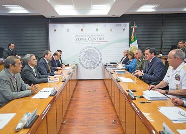 Afinan búsqueda en centro del país