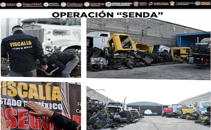 Operación Senda en Edomex; desarticulan ocho bandas dedicadas al robo de transporte de carga