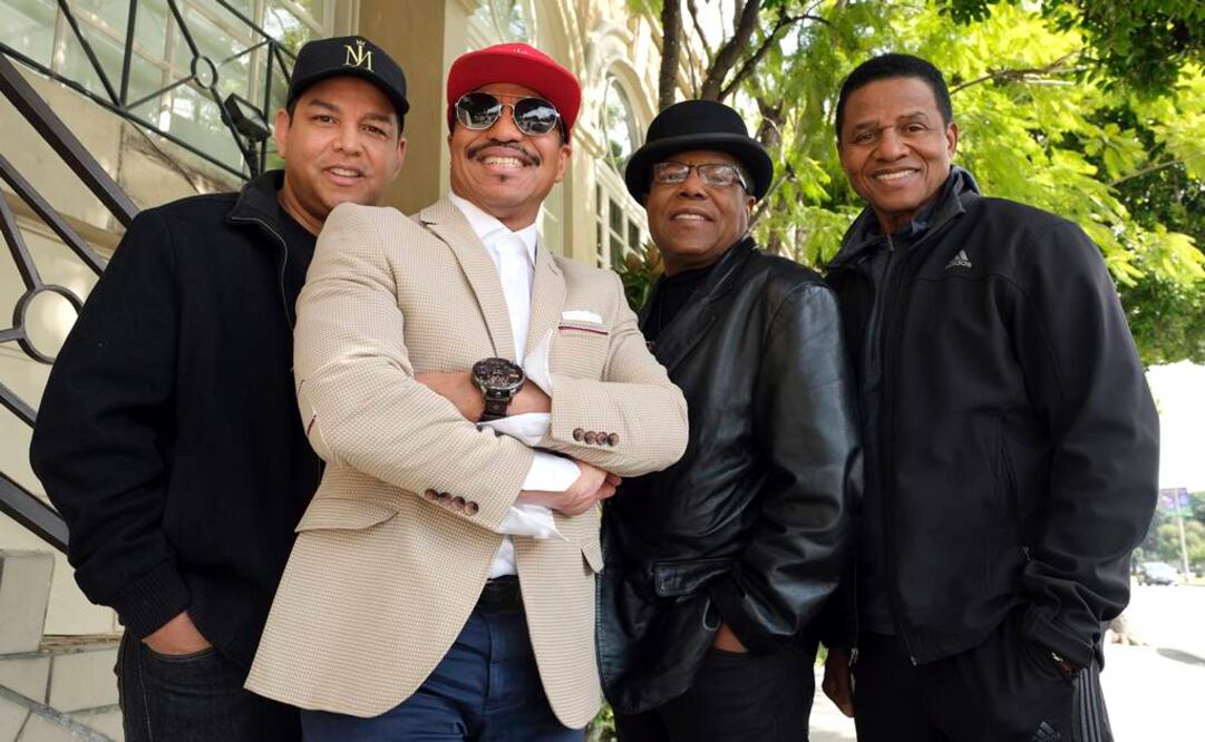 Hermanos de Michael Jackson. Foto: Archivo AP 