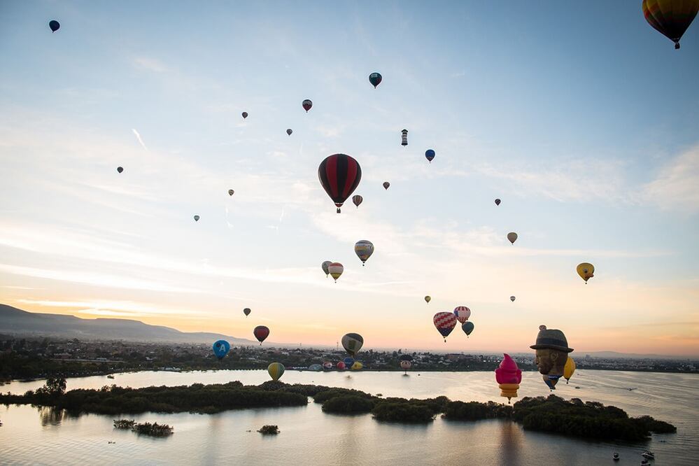 El festival contará con 200 globos que llenarán de colorido el cielo de la ciudad de León / Foto: Festival Internacional del Globo