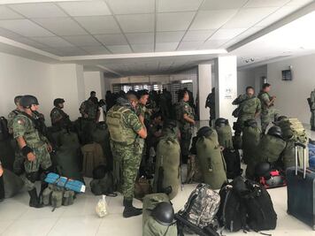 Militares relevan a federales en INM de Tijuana