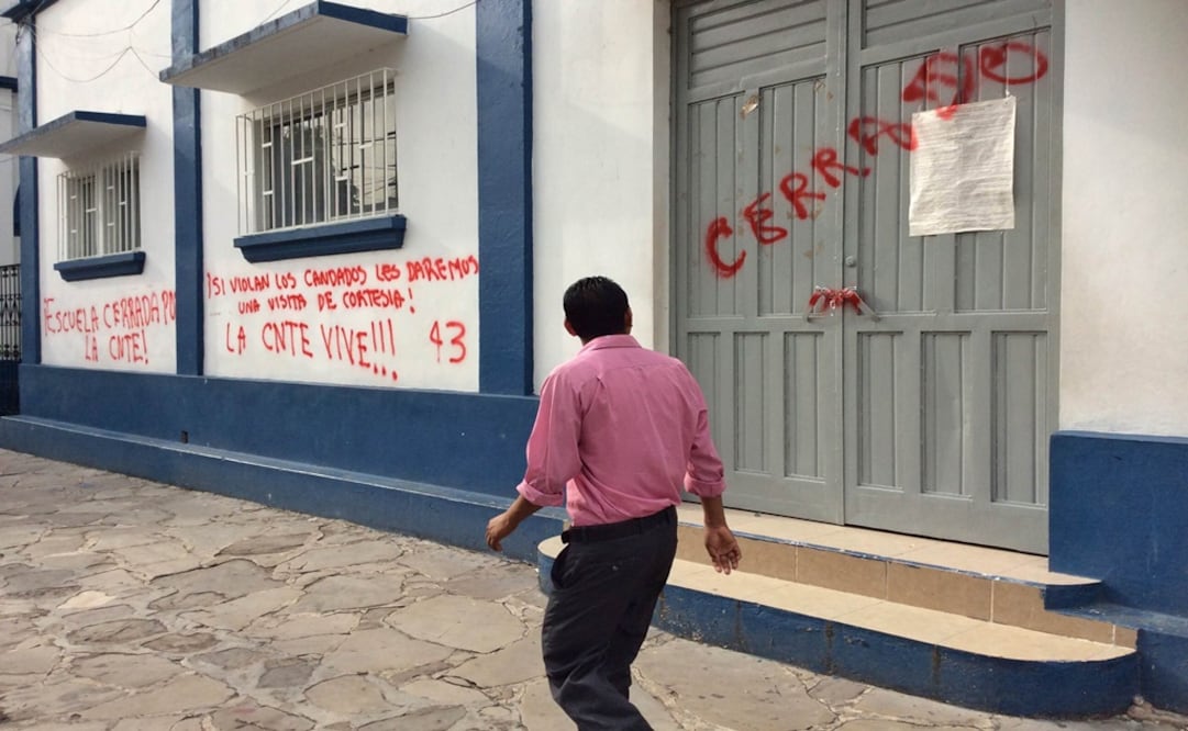 Escuelas que cerraron en Chiapas en el inicio de clases. Foto: Archivo/ EL UNIVERSAL