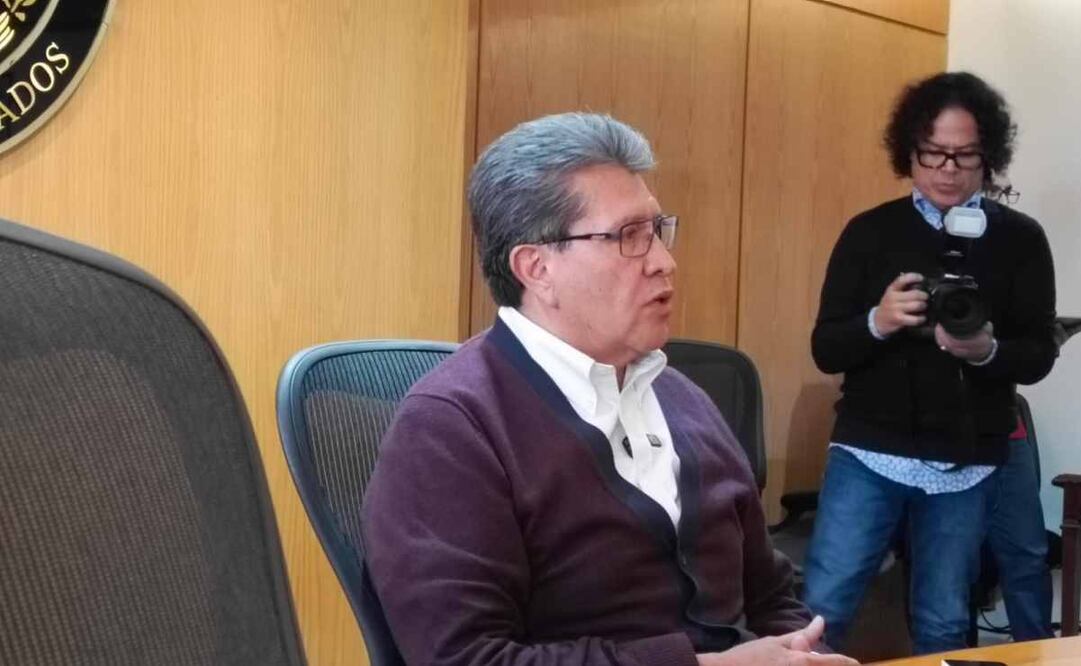 Presidente de la Junta de Coordinación Política (Jucopo) de la Cámara de Diputados, Ricardo Monreal. Foto: Enrique Gómez/EL UNIVERSAL