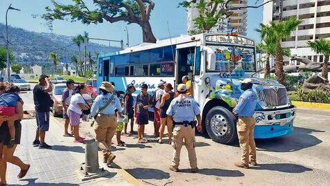 Regresa violencia contra transporte público en Acapulco