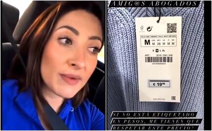 Lady Profeco: exigía que le respetaran precio de chaleco marcado en euros en tienda Zara de Metepec