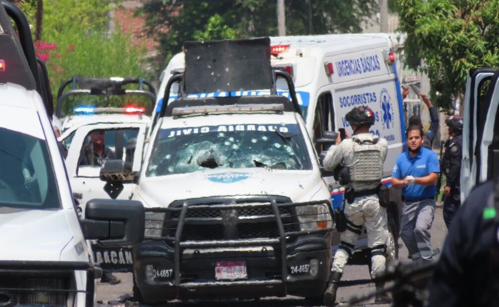 Ataque del CJNG contra Guardia Civil en Zamora deja 6 policías heridos; “Tío Lako” señalado como líder de la célula criminal. Foto: Especial