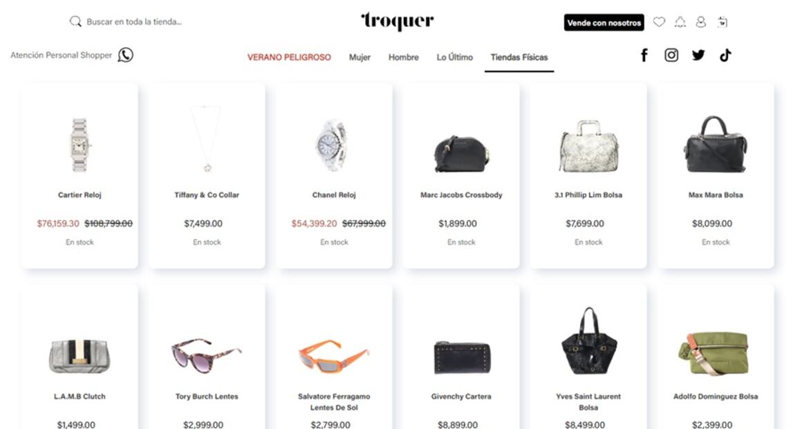 Troquer. Foto: Captura de página web