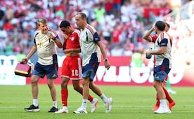 Jamal Musiala se desploma en partido del Bayern Munich y causa preocupación