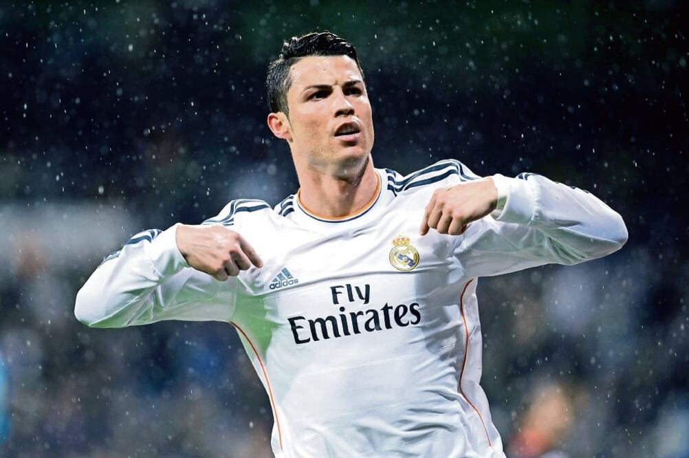 El portugués Cristiano Ronaldo, del Real Madrid, es el jugador con mayor adeudo fiscal, con 14.3 millones de euros (ARCHIVO EL UNIVERSAL)