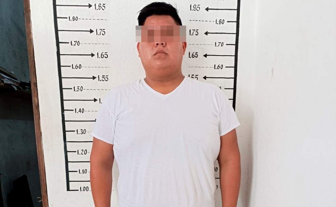 Daniel Abraham “N” fue vinculado a proceso por el homicidio del periodista Alejandro Gallegos León en Tabasco (11/02/2025). Foto: Especial